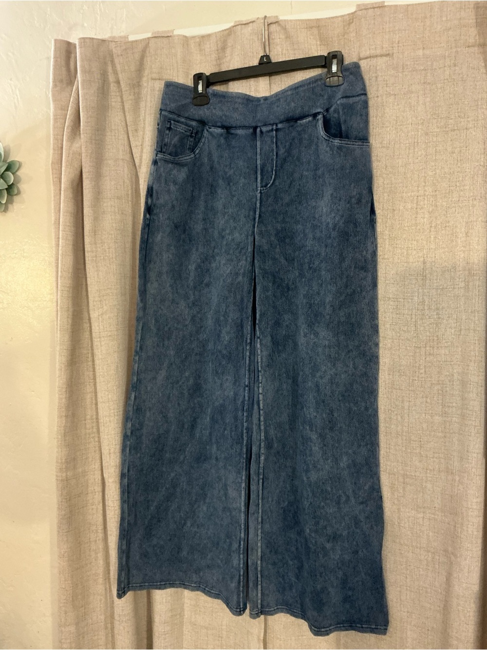 HALARA flex, high waisted pockets, baggy, wide leg, casual jeans